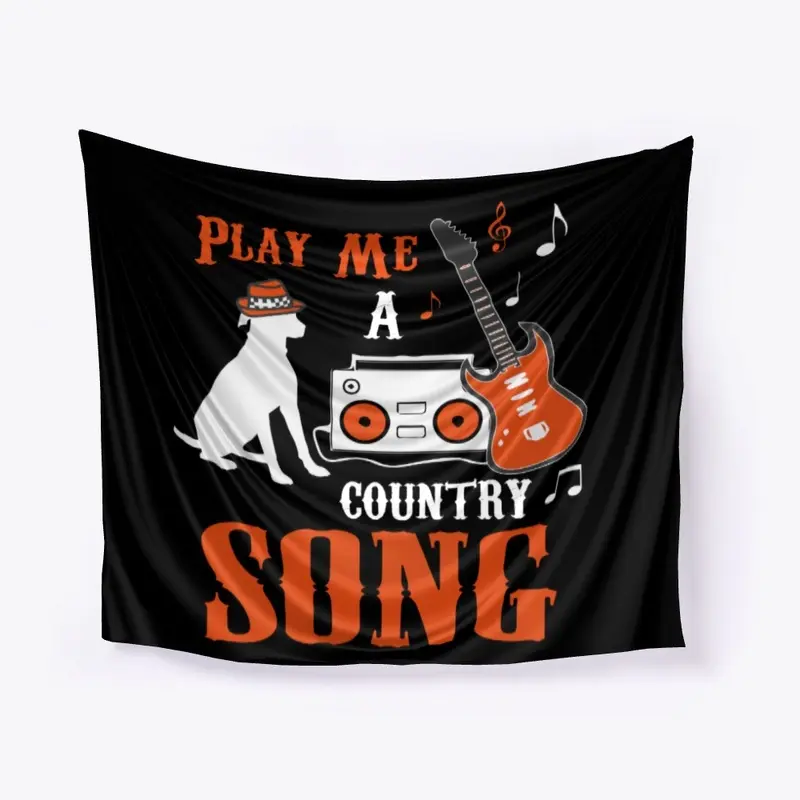 PLAY ME A COUNTRY SONG DECOR