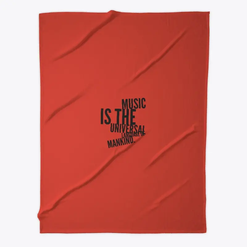 MUSIC IS THE UNIVERSAL LANGUAGE DECOR