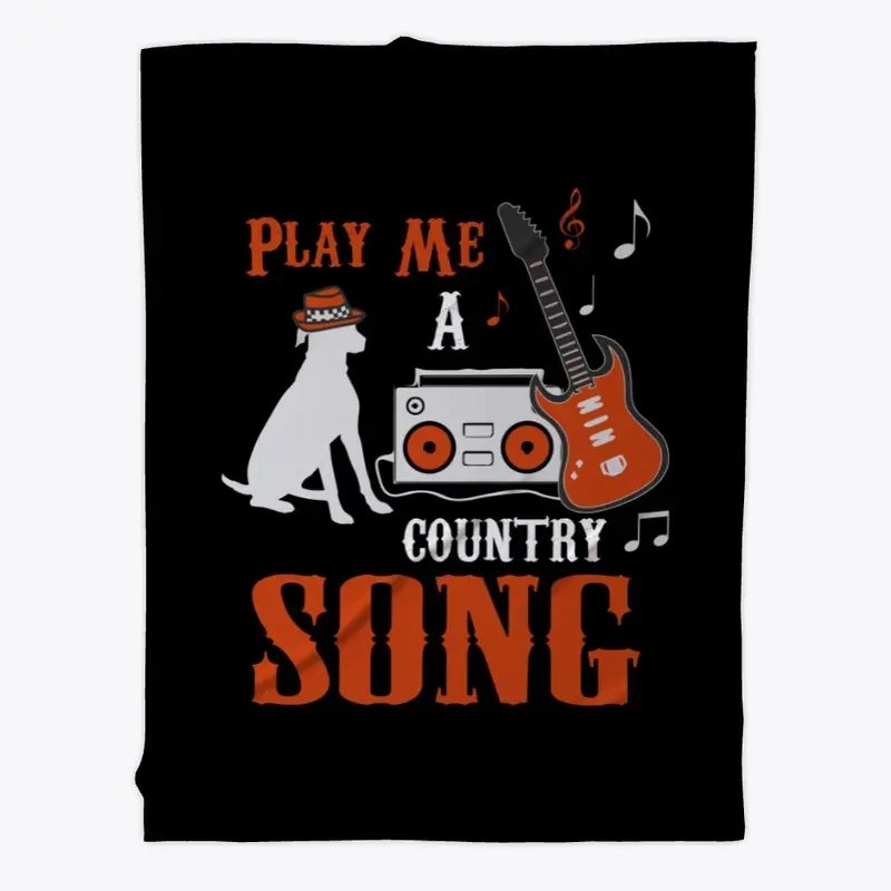 PLAY ME A COUNTRY SONG DECOR