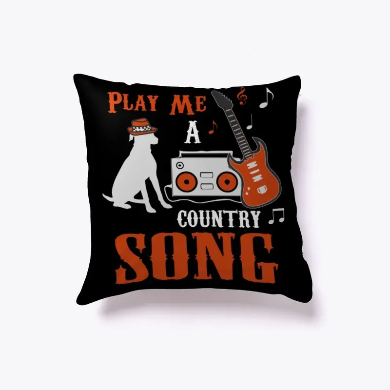 PLAY ME A COUNTRY SONG DECOR