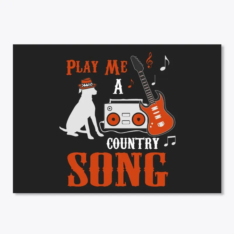 PLAY ME A COUNTRY SONG ACCESSORIES