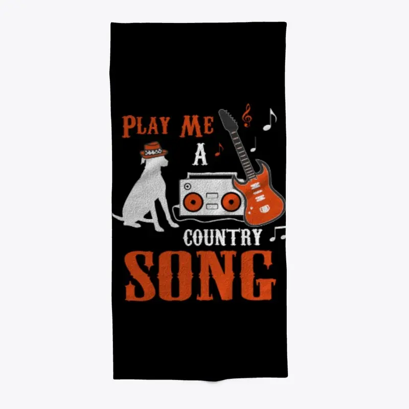 PLAY ME A COUNTRY SONG DECOR