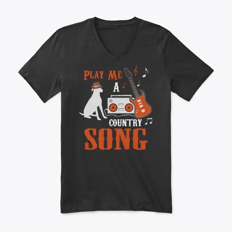 PLAY ME A COUNTRY SONG APPAREL